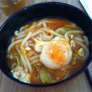 ピリ辛、味噌キムチうどん★